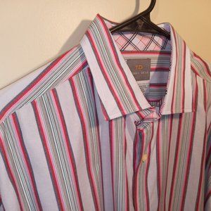 Thomas Dean Long Sleeved | Multi color stripe | Size XL